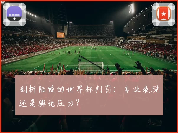 剖析陆俊的世界杯判罚：专业表现还是舆论压力？