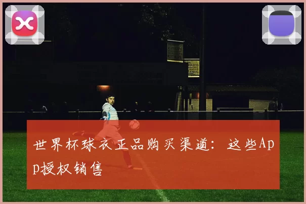 世界杯球衣正品购买渠道：这些App授权销售